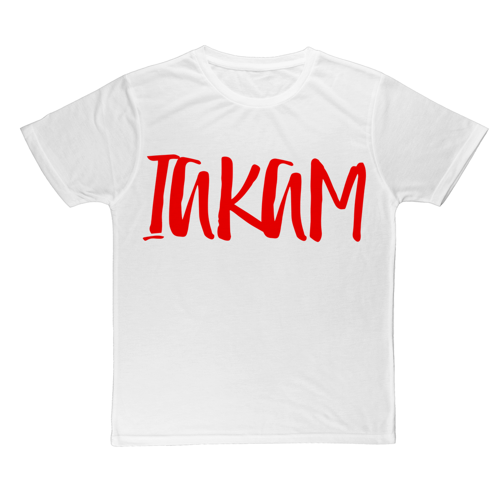 IAKAM Red Classic Sublimation Adult T-Shirt - IAKAM