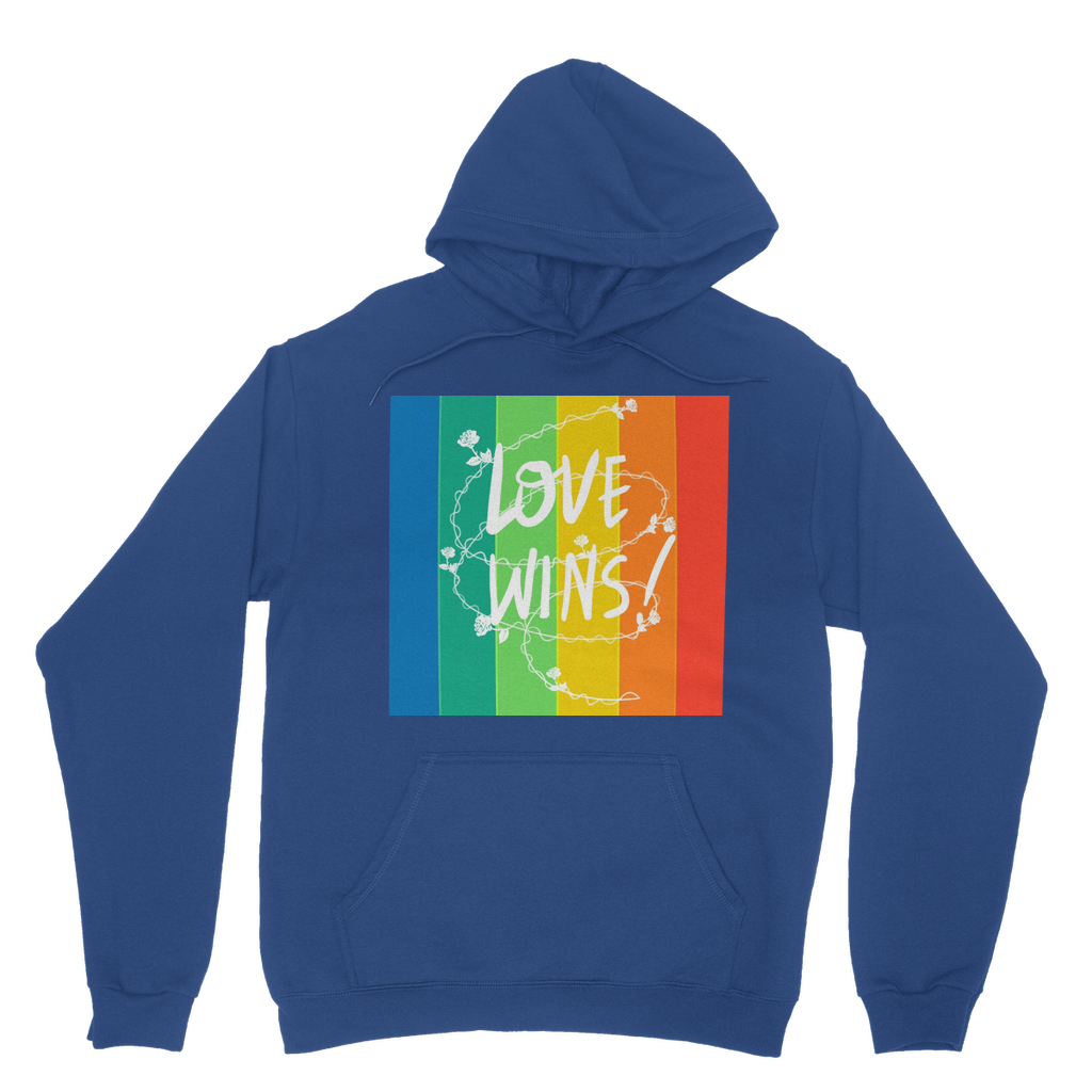 Love Wins Classic Adult Hoodie - IAKAM