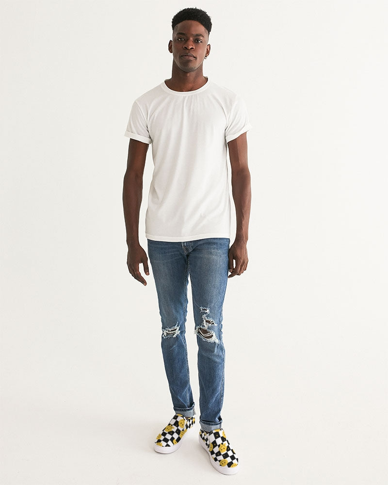 Chaos Men's Slip-On Canvas Shoe - IAKAM