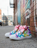 Heartful Kids Hightop Canvas Shoe - IAKAM