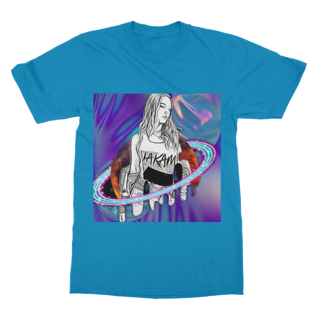 Outerspace3 T-Shirt Dress - IAKAM