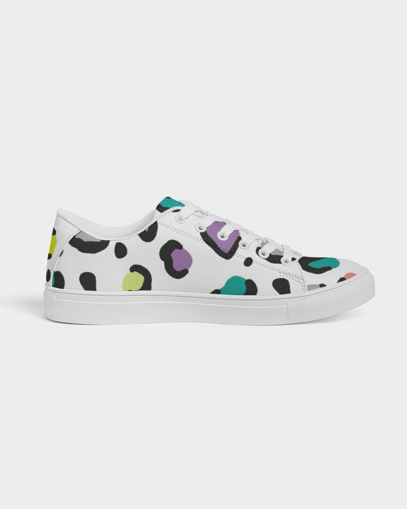 Bedrock Women's Faux-Leather Sneaker - IAKAM