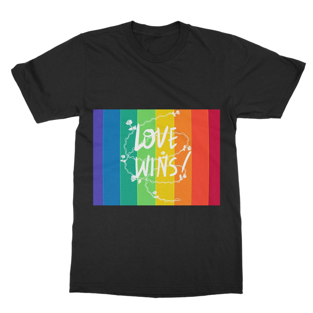 Love Wins T-Shirt Dress - IAKAM
