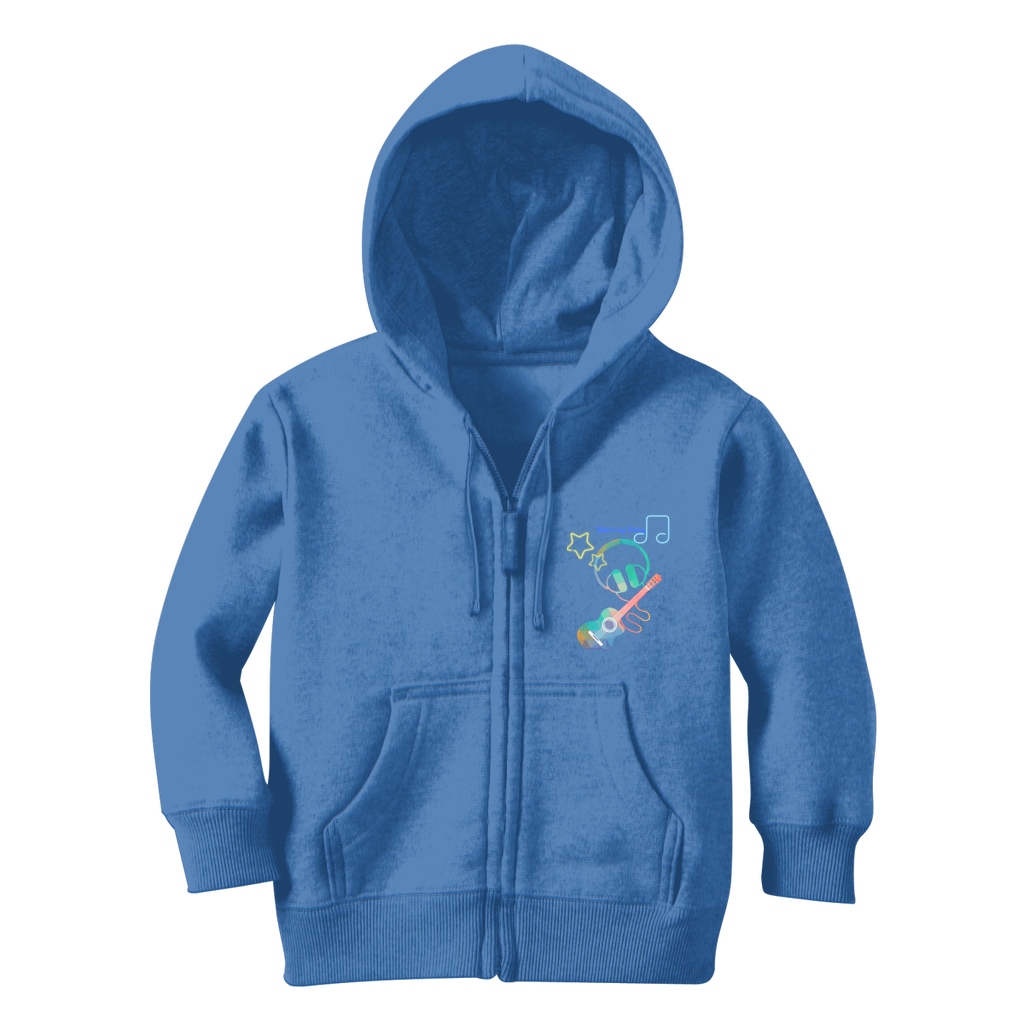 Music Classic Kids Zip Hoodie - IAKAM