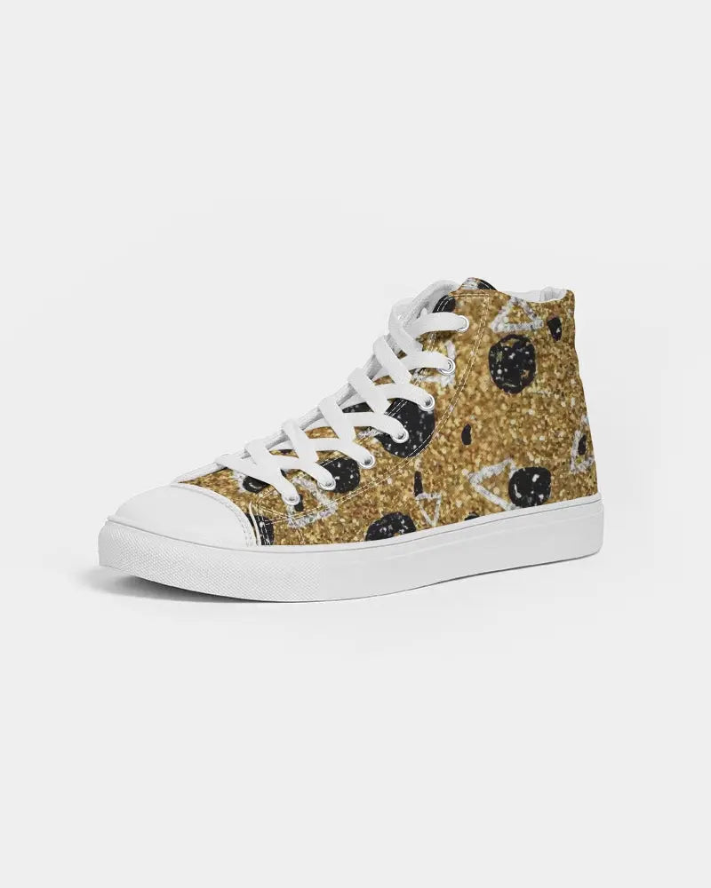 Realm Women's Hightop Canvas Shoe - IAKAM