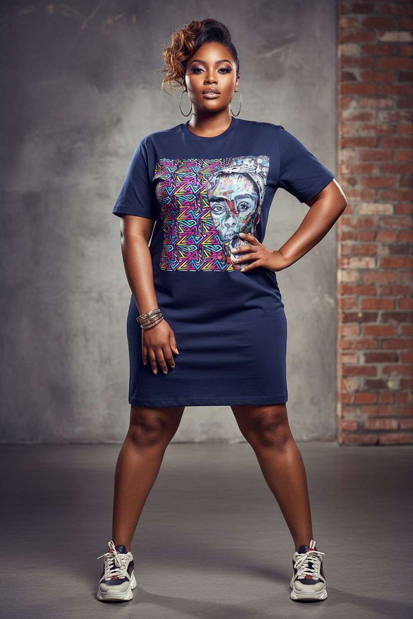 Beauty T-Shirt Dress - Effortless Fashion for Every Occasion