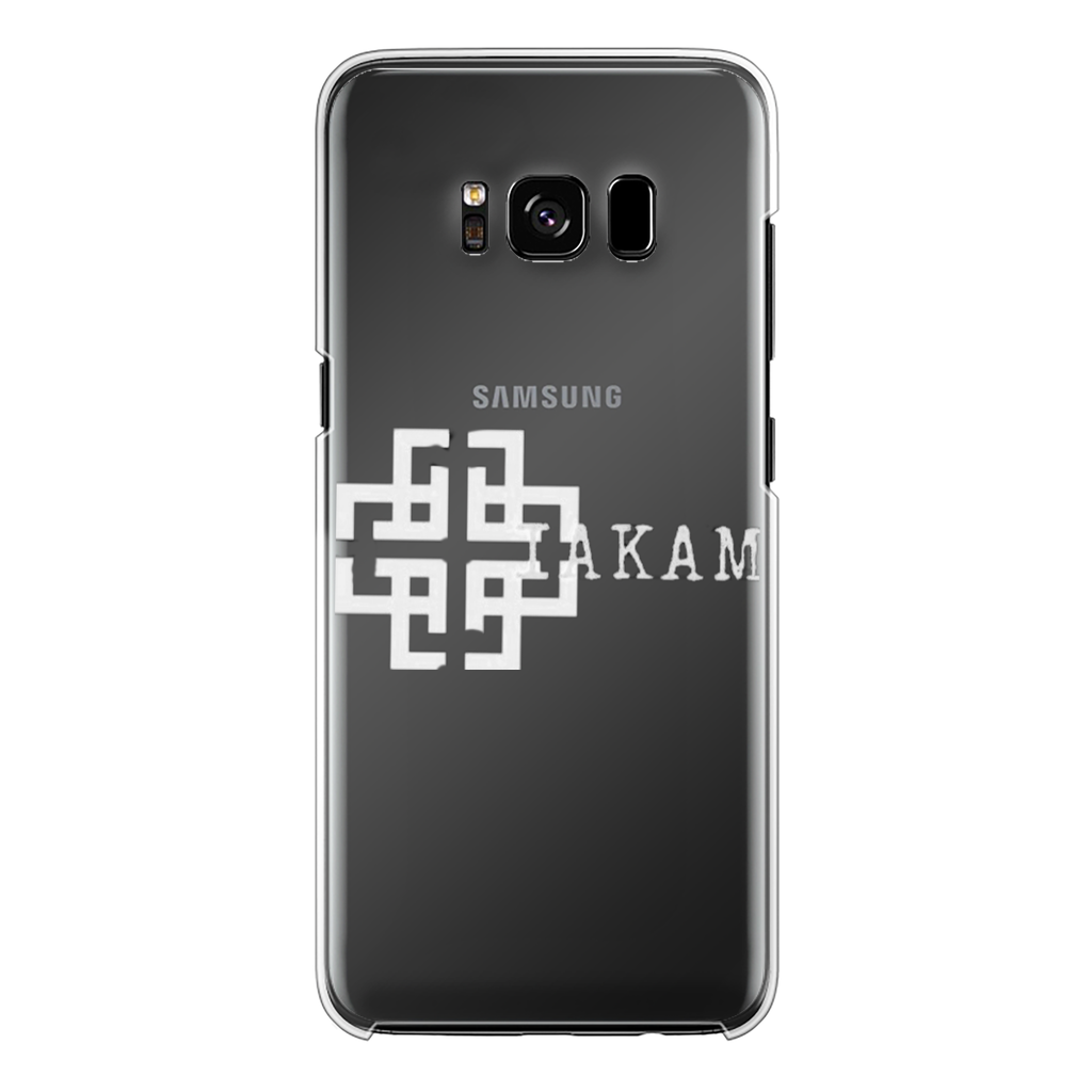 KAM S9 Back Printed Transparent Hard Phone Case - IAKAM