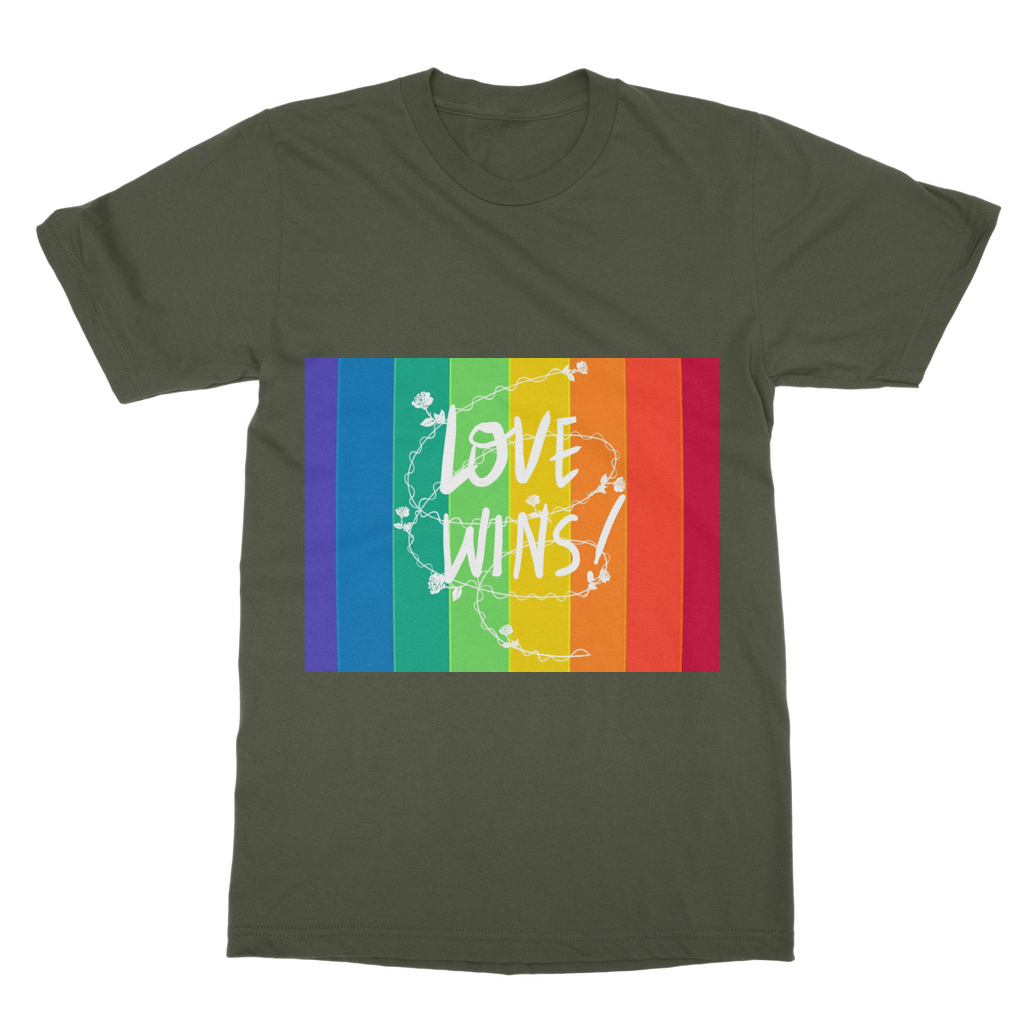 Love Wins T-Shirt Dress - IAKAM