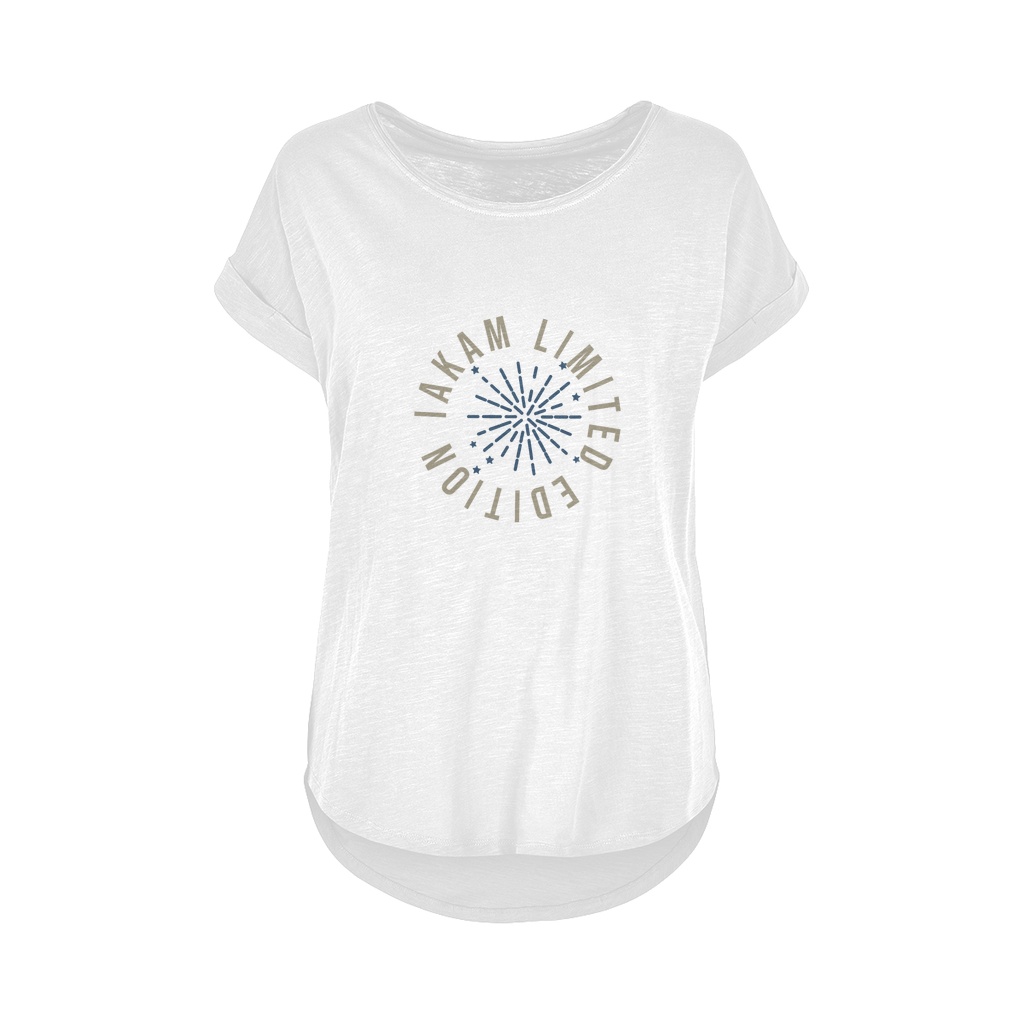 IAKAM Limited Edition Women's Long Slub T-Shirt XS-5XL - IAKAM