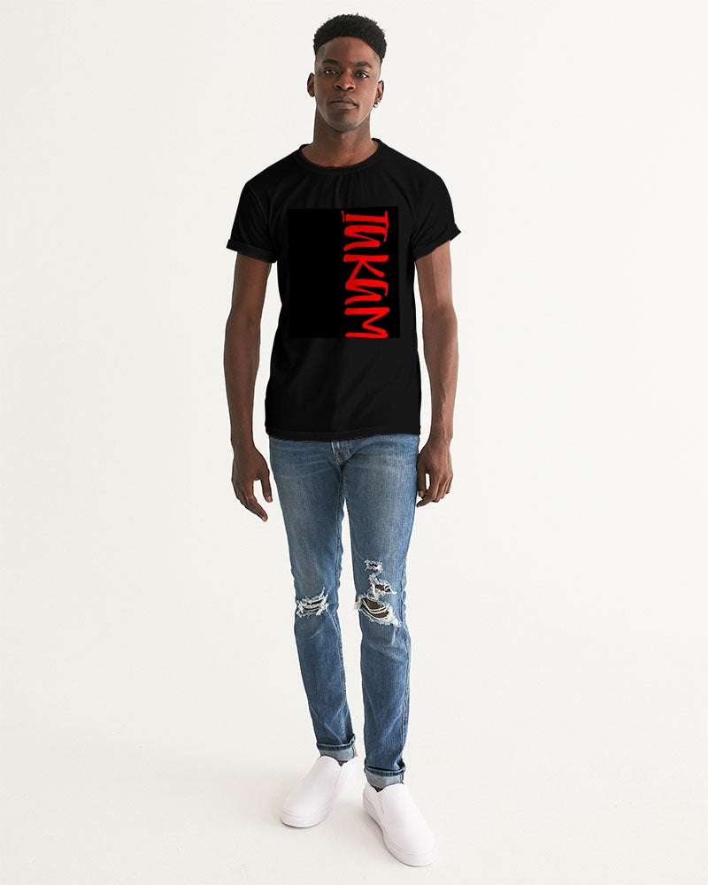 IAKAM  Red Men's Graphic Tee - IAKAM