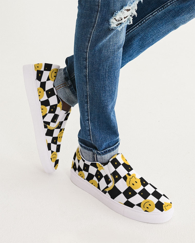 Chaos Men's Slip-On Canvas Shoe - IAKAM