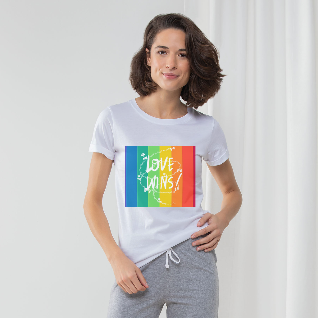 Love Wins Women's Long Pant Pyjama Set - IAKAM