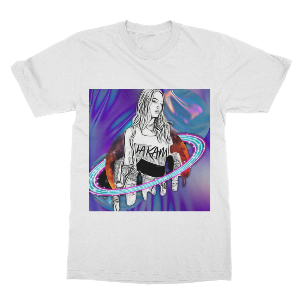 Outerspace3 T-Shirt Dress - IAKAM