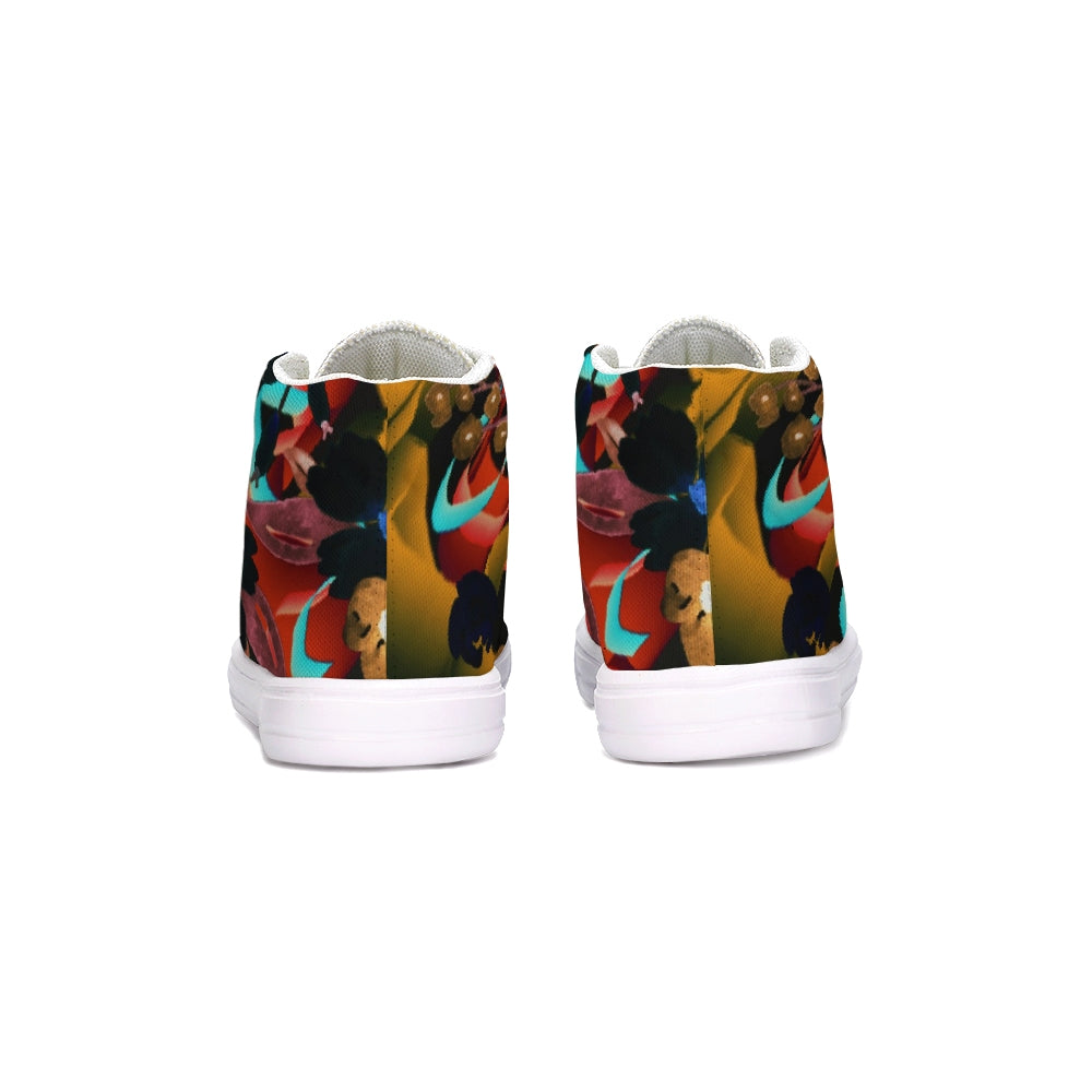 IAKAM Love Vibes Kids Hightop Canvas Shoe - IAKAM