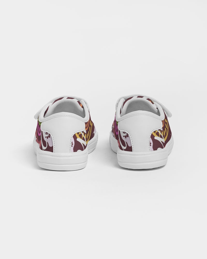 Crazy Skull 1 Kids Velcro Sneaker - IAKAM