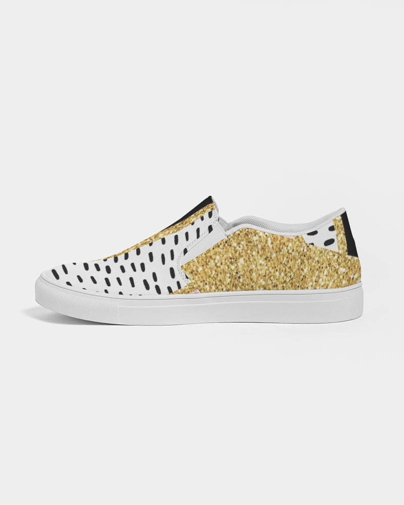 Classy Women's Slip-On Canvas Shoe - IAKAM