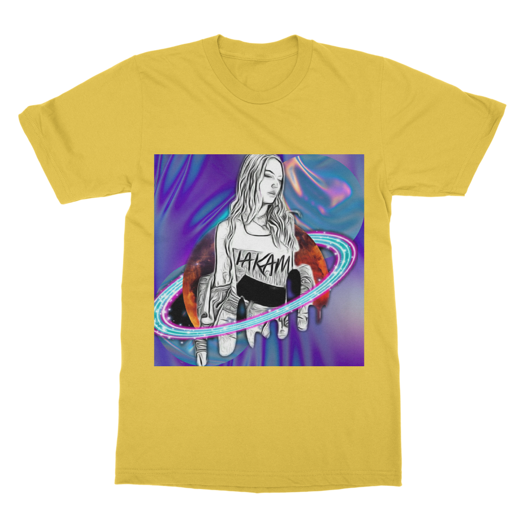 Outerspace3 T-Shirt Dress - IAKAM