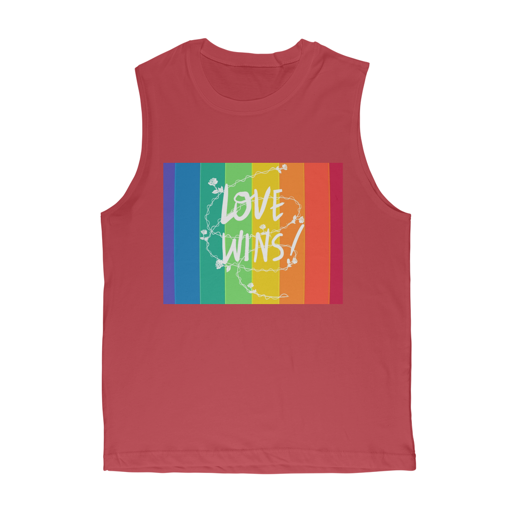 Love Wins Classic Adult Muscle Top - IAKAM