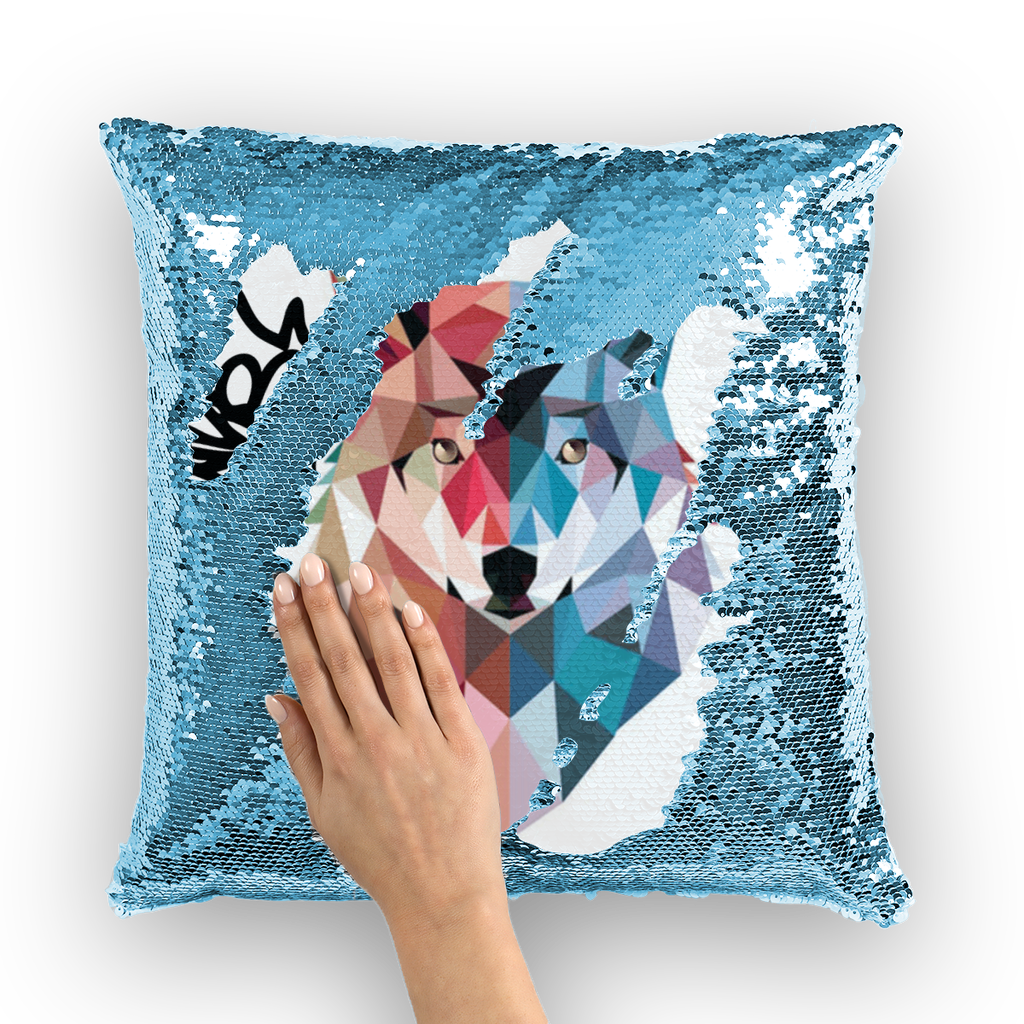 Vibes Sequin Cushion Cover - IAKAM