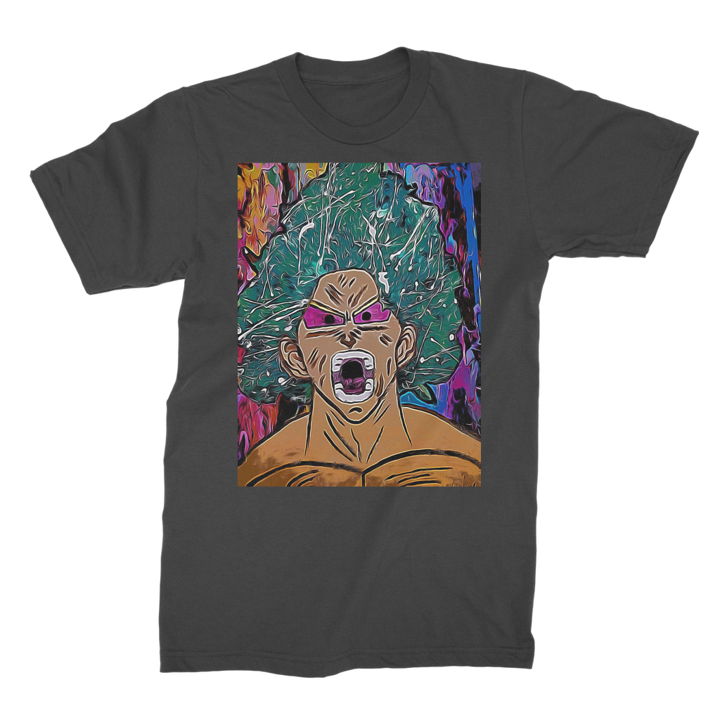 Green Saiyan Premium Jersey Men's T-Shirt - IAKAM