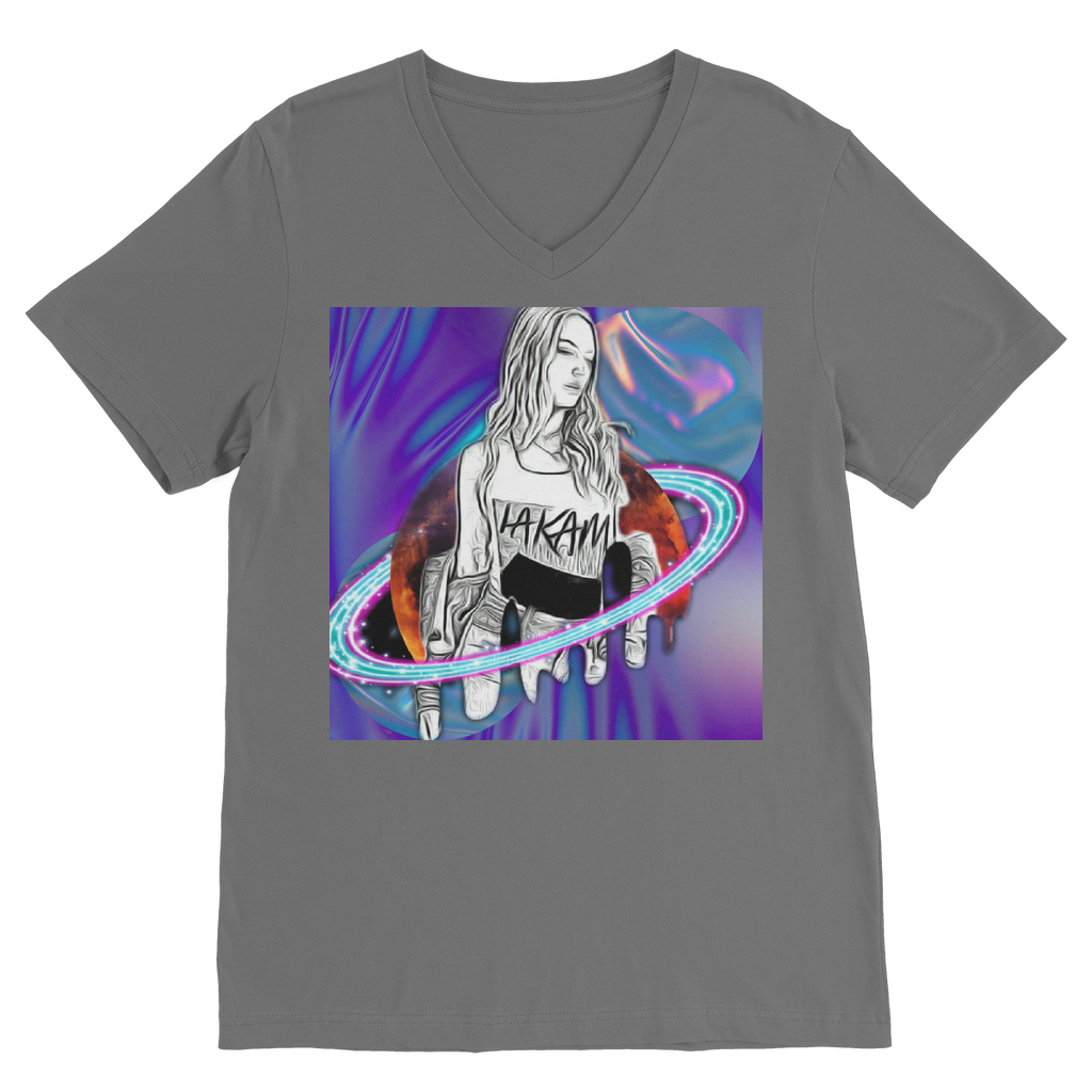 Outerspace3 Classic V-Neck T-Shirt - IAKAM