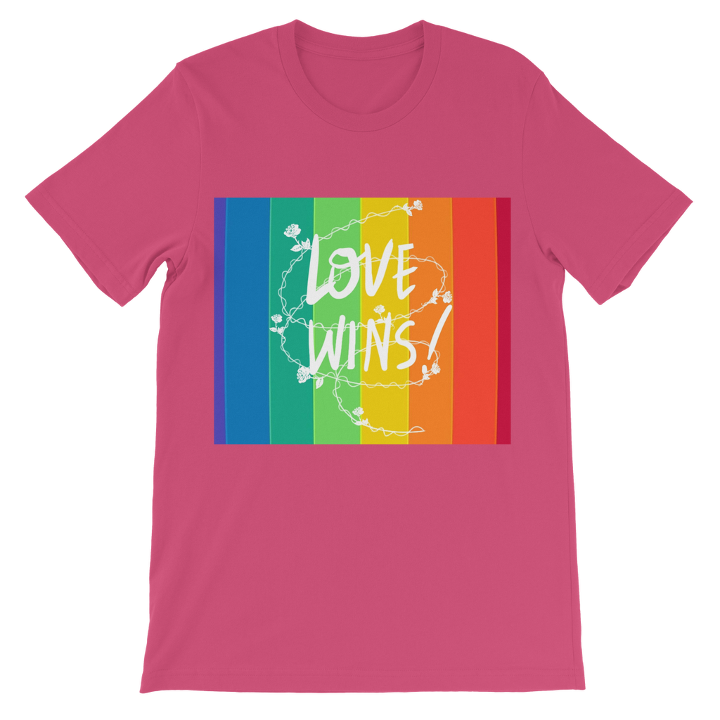 Love Wins Classic Kids T-Shirt - IAKAM