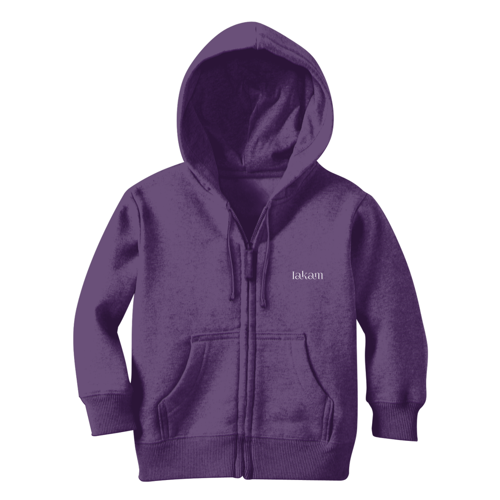 Iakam collec Classic Kids Zip Hoodie - IAKAM
