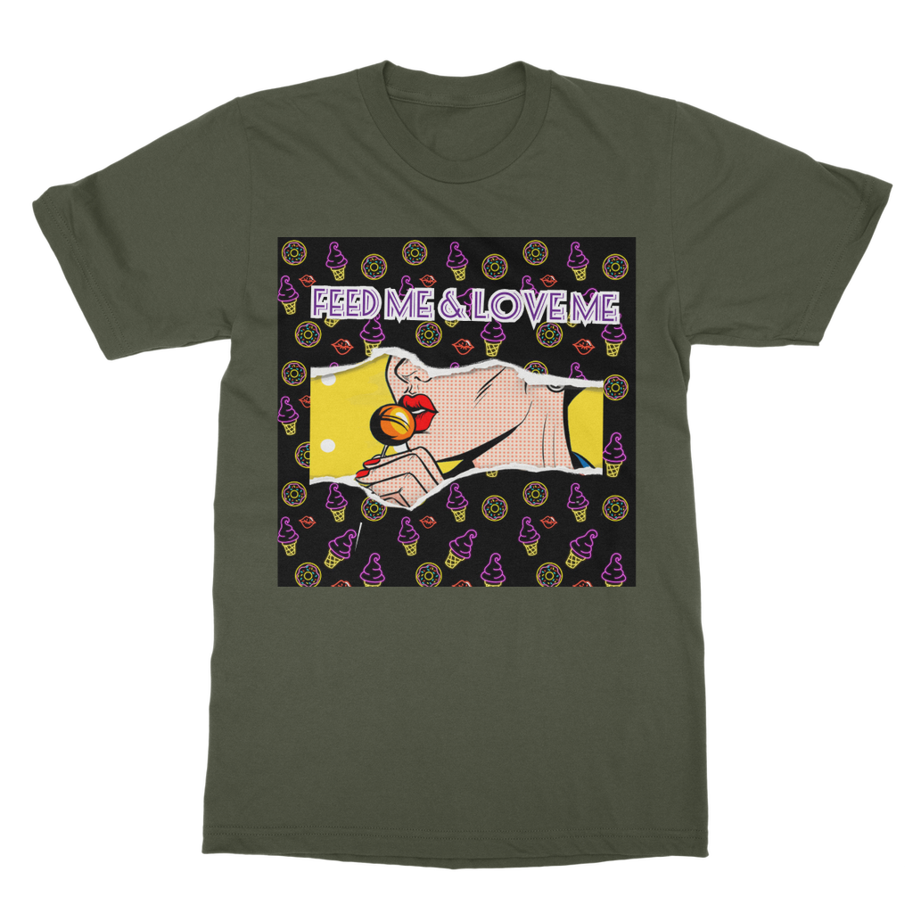 Feed Me Love Me Classic Adult T-Shirt - IAKAM