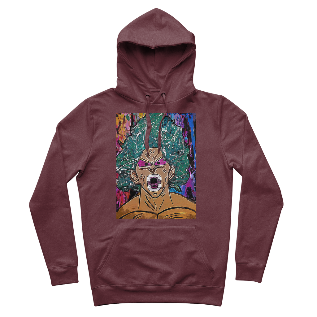 Green Saiyan Premium Adult Hoodie - IAKAM