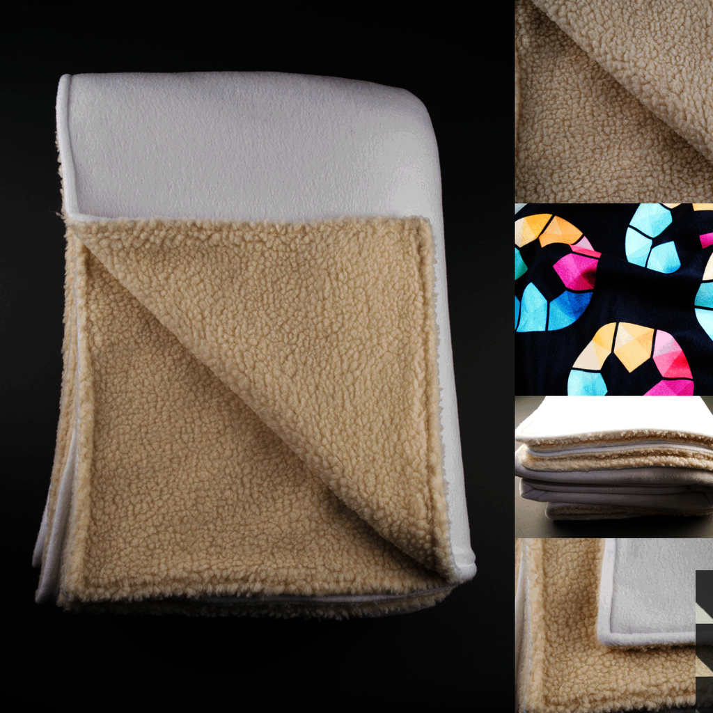 FLOWER PAT Premium Sublimation Adult Blanket - IAKAM