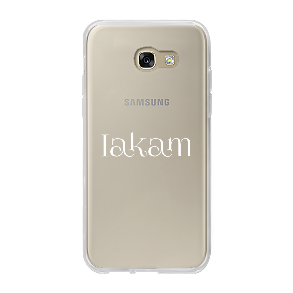 Iakam collec Back Printed Transparent Soft Phone Case - IAKAM
