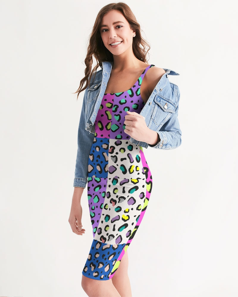 Bedrock Women's Midi Bodycon Dress - IAKAM