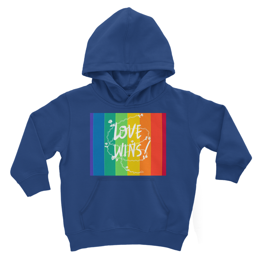 Love Wins Classic Kids Hoodie - IAKAM