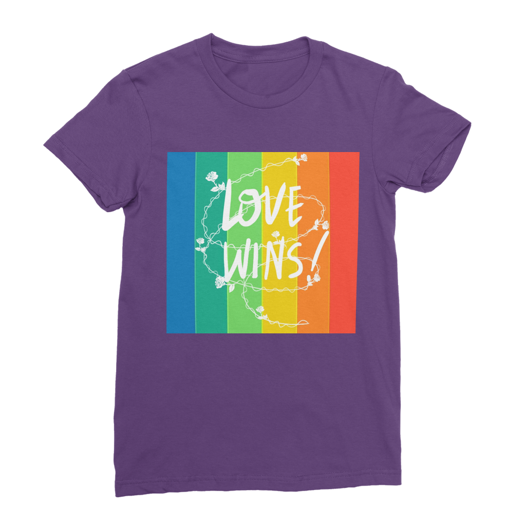Love Wins Classic Women's T-Shirt - IAKAM