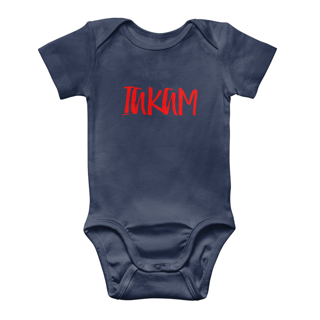 IAKAM Red Classic Baby Onesie Bodysuit - IAKAM