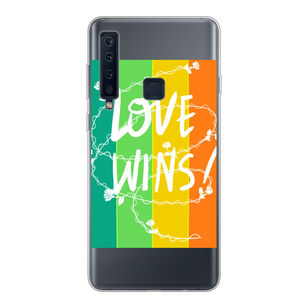 Love Wins Back Printed Transparent Soft Phone Case - IAKAM