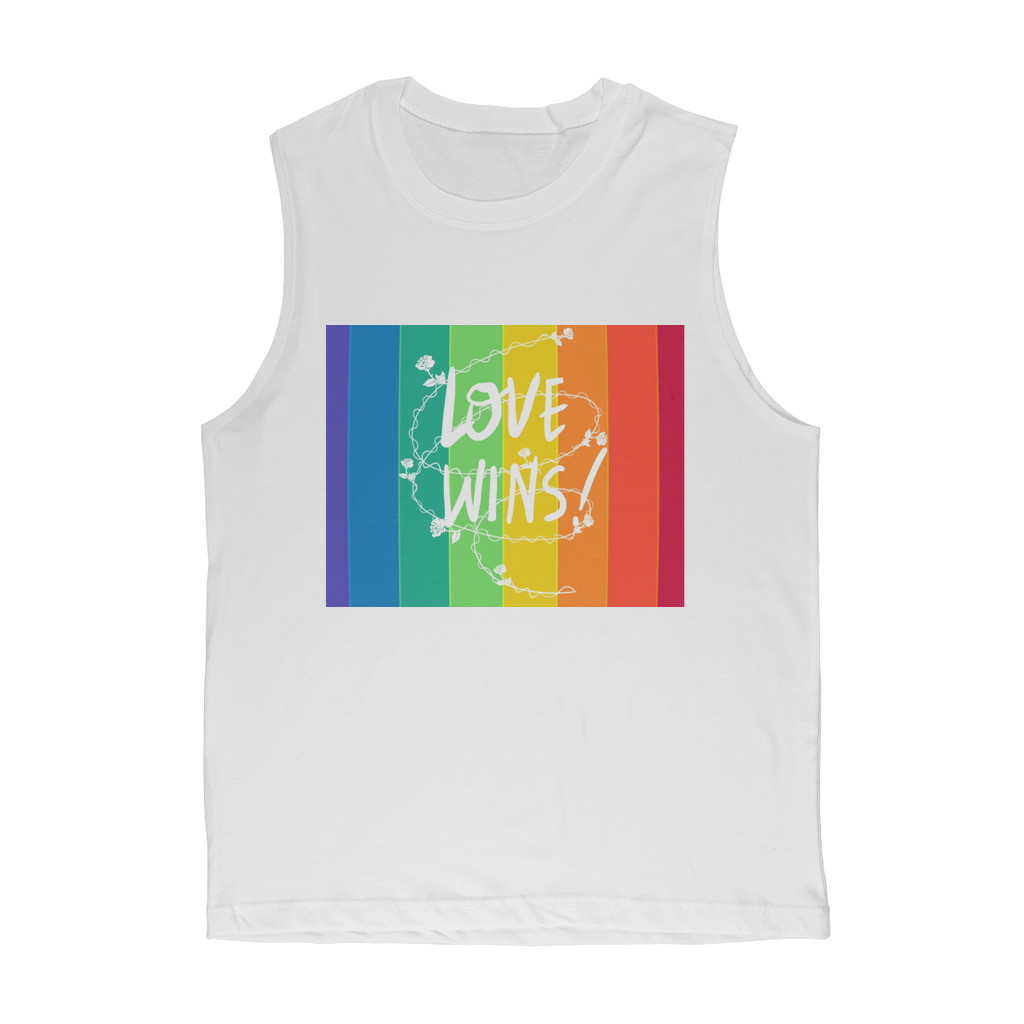 Love Wins Classic Adult Muscle Top - IAKAM