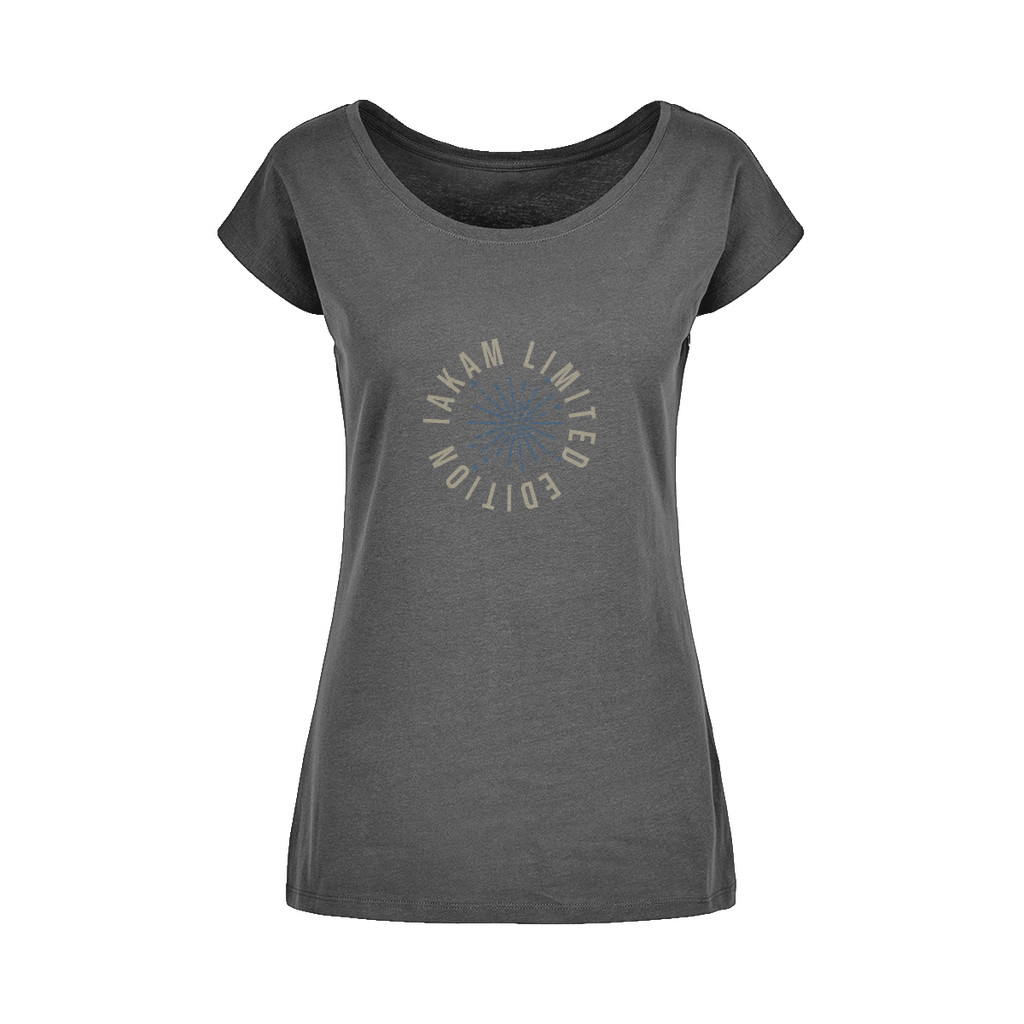IAKAM Limited Edition Wide Neck Womens T-Shirt XS-5XL - IAKAM