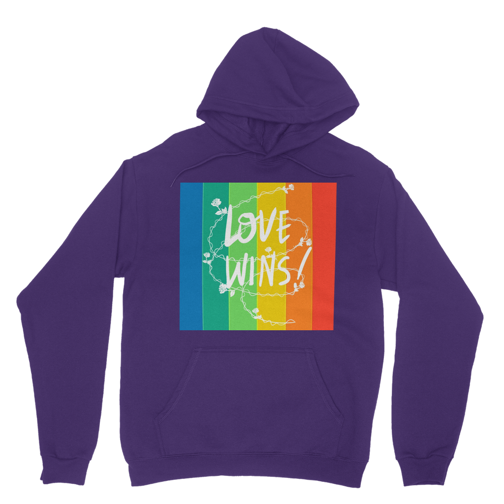 Love Wins Classic Adult Hoodie - IAKAM