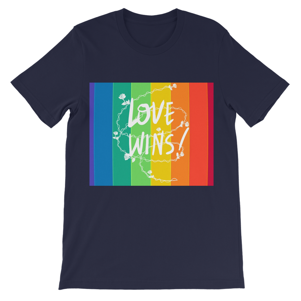 Love Wins Classic Kids T-Shirt - IAKAM