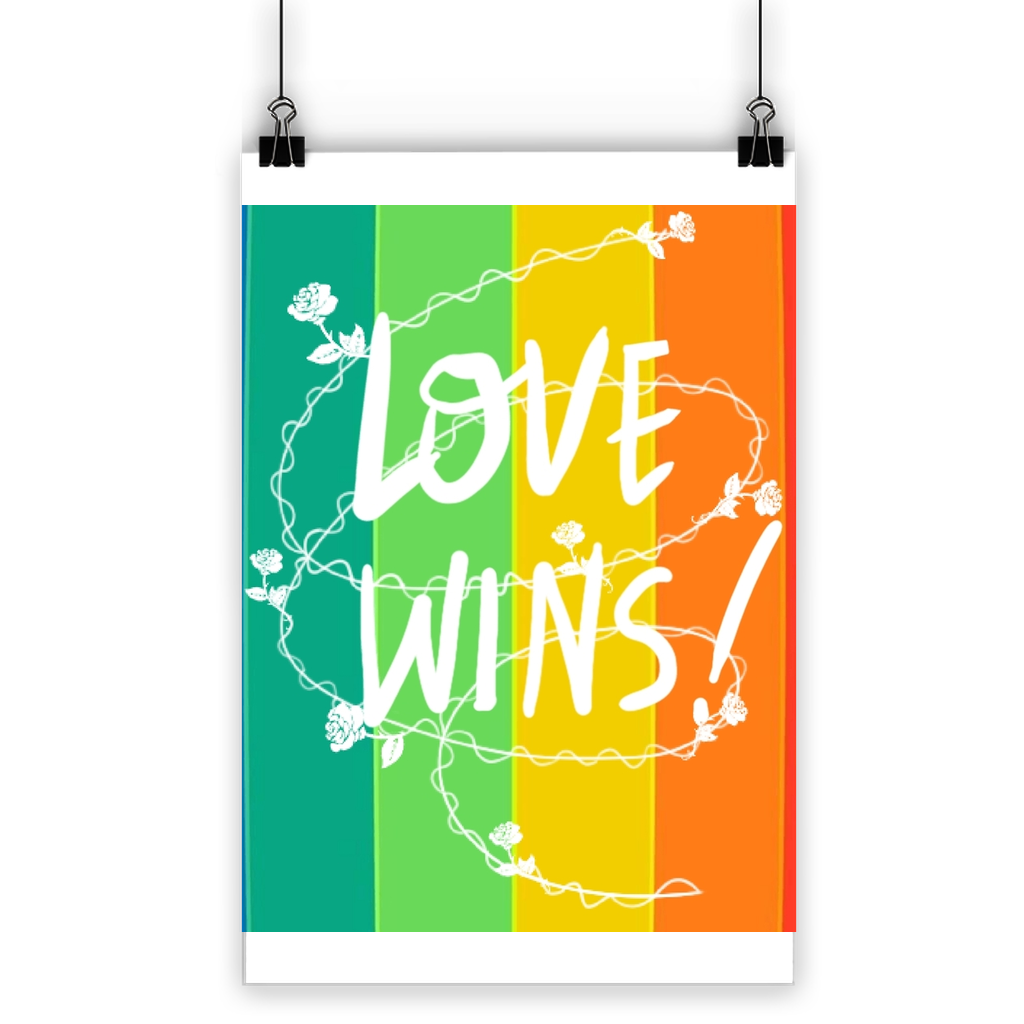 Love Wins Classic Poster - IAKAM