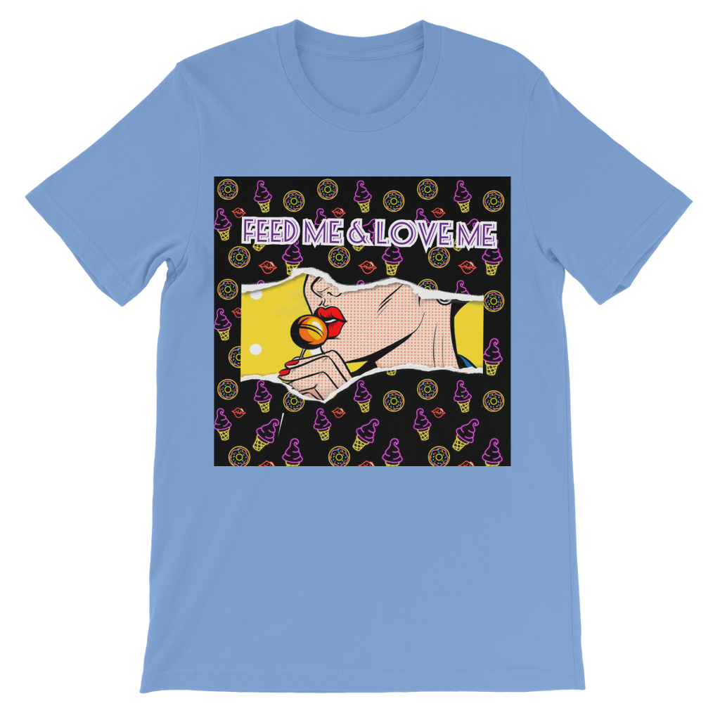 Feed Me Love Me Classic Kids T-Shirt - IAKAM