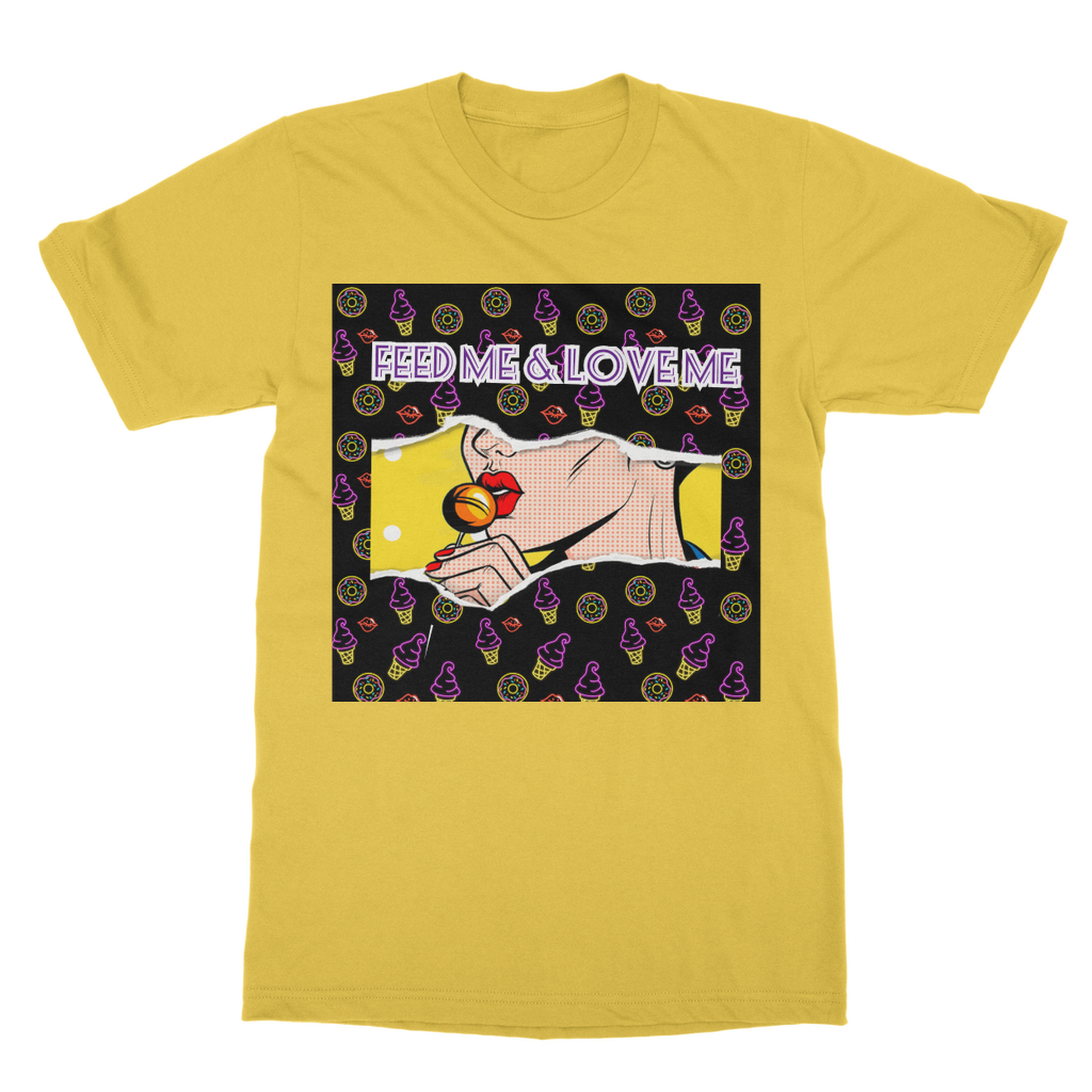 Feed Me Love Me Classic Adult T-Shirt - IAKAM
