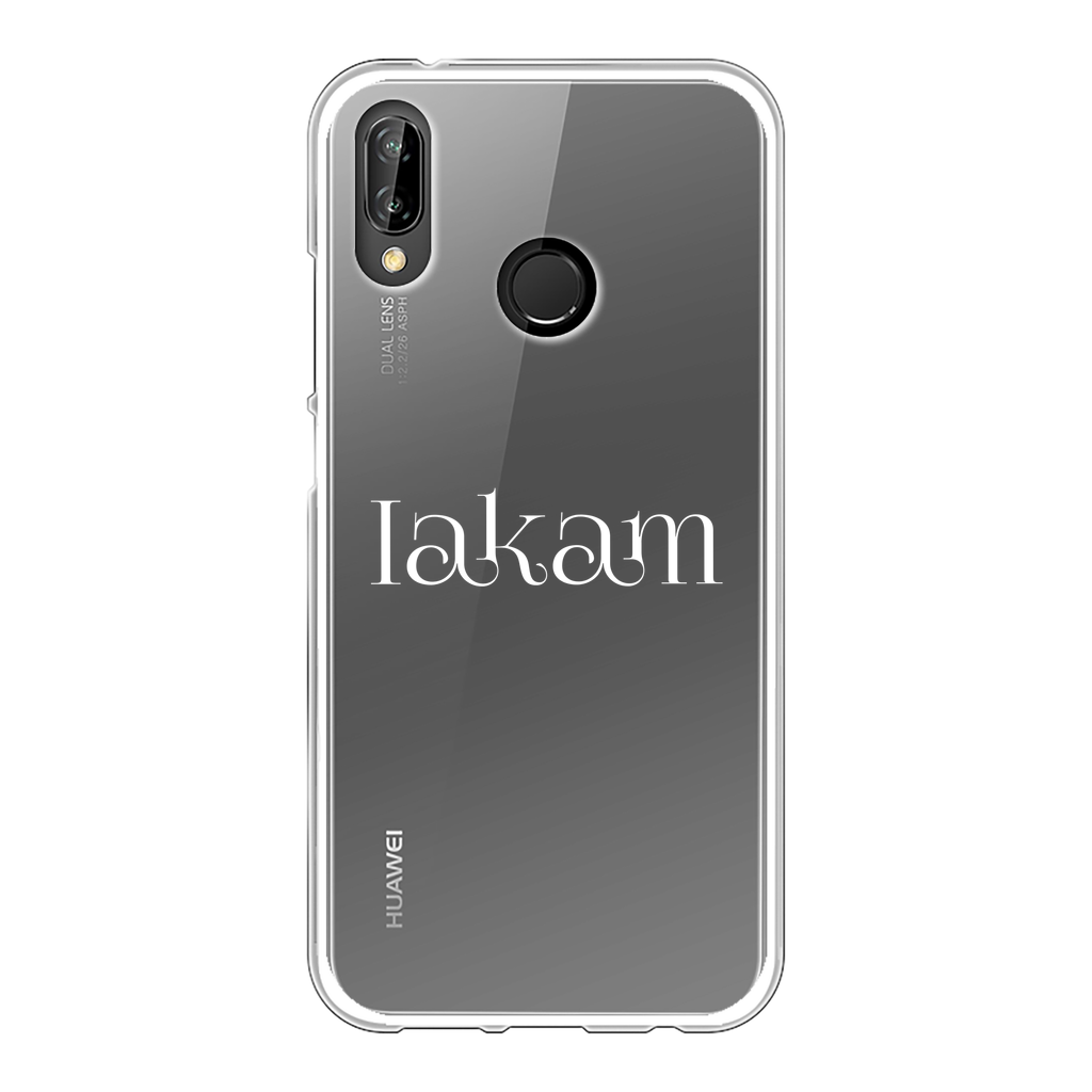 Iakam collec Back Printed Transparent Soft Phone Case - IAKAM