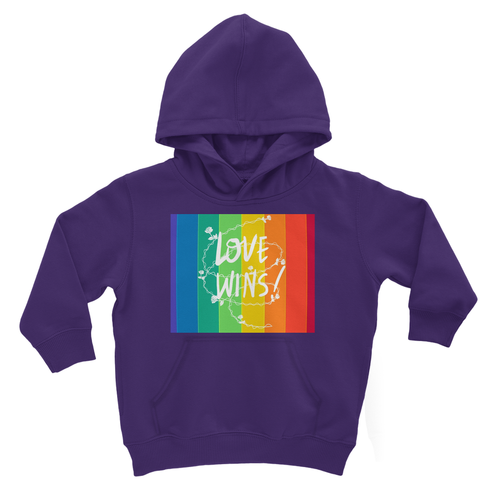 Love Wins Classic Kids Hoodie - IAKAM