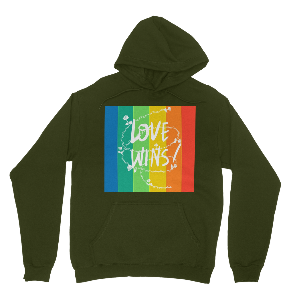 Love Wins Classic Adult Hoodie - IAKAM
