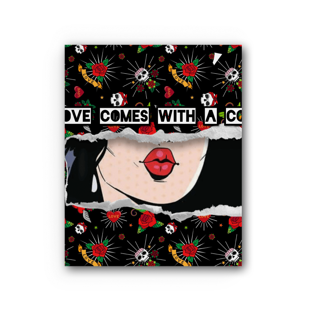 Love Cost Premium Stretched Canvas - IAKAM