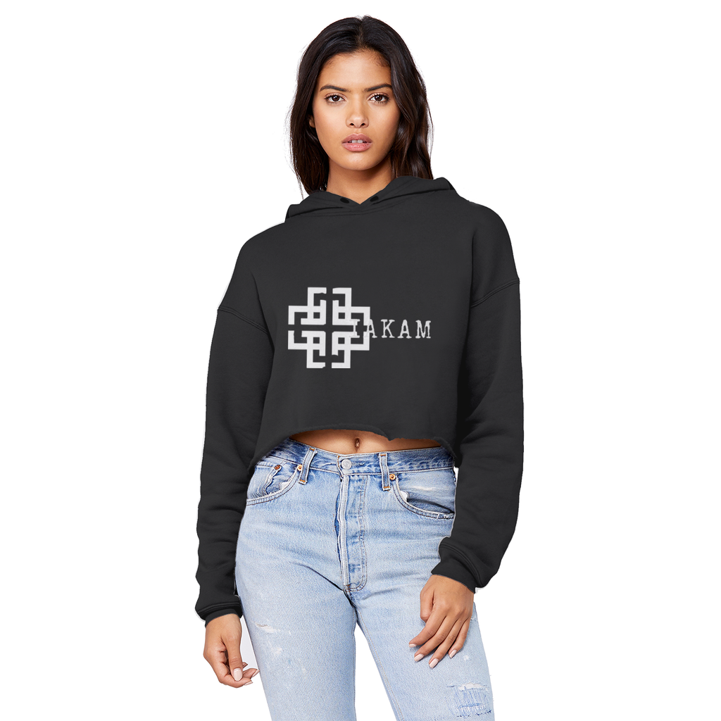 KAM S9 Hoodie Unisex Cropped Raw Edge Boyfriend Hoodie - IAKAM