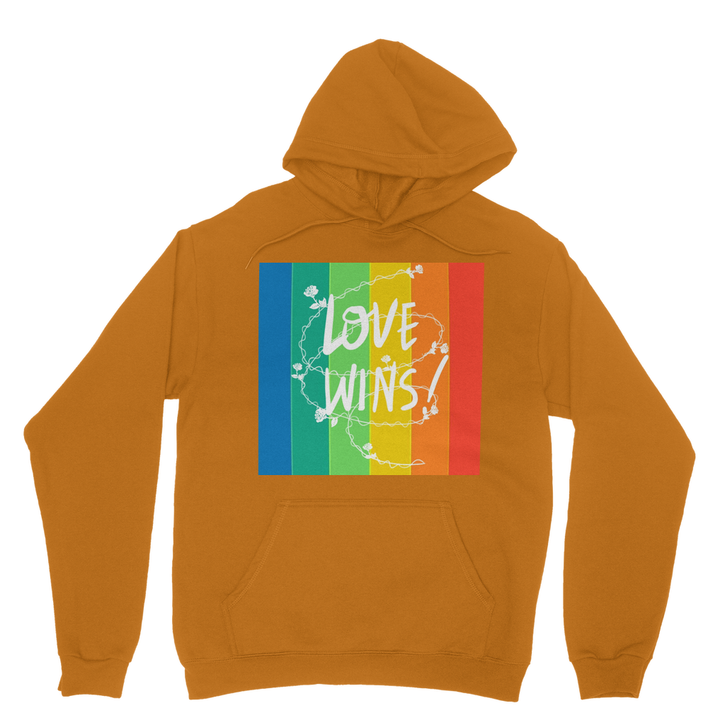 Love Wins Classic Adult Hoodie - IAKAM