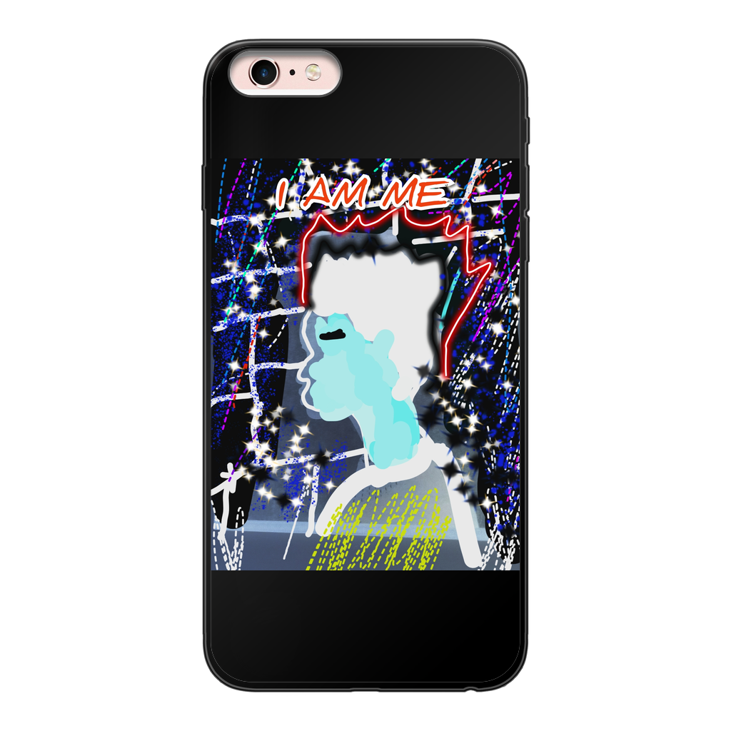 IME Back Printed Black Soft Phone Case - IAKAM